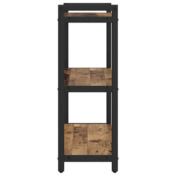 Berkfield Modern Bookcase Old Wood 60 X 30 X 83 Cm Engineered Wood - thumbnail 6
