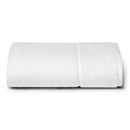 panda London Panda Zero-Twist Bamboo Bath Towel White - thumbnail 2
