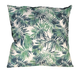 Luxury Living Outdoor Cushion 55Cm X 55Cm Water Repellent Green/blue/white