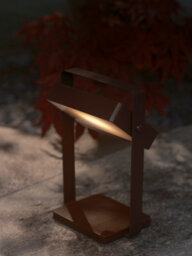 Nordlux Saulio Outdoor Table Solar Light Brown Aluminium Solarled 25,000Jhrs - Battery, Ip44 - thumbnail 8