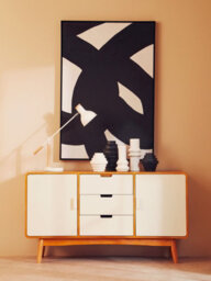 Orsina Matte White Table Lamp, Easy To Assemble Bedside Table Light, Eco-Friendly Lamp For Table Living Room - thumbnail 6