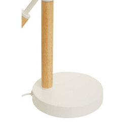 Orsina Matte White Table Lamp, Easy To Assemble Bedside Table Light, Eco-Friendly Lamp For Table Living Room - thumbnail 9