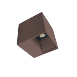 Luminosa Lighting Luminosa Rex Outdoor Up Down Wall Lamp Brown Led 6.6W 3000K Ip54 On-Off - thumbnail 3