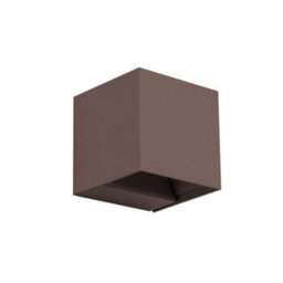 Luminosa Lighting Luminosa Rex Outdoor Up Down Wall Lamp Brown Led 6.6W 3000K Ip54 On-Off - thumbnail 1