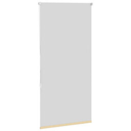 Berkfield Roller Blind Blackout Beige 80X150 Cm Fabric Width 75.7 Cm Polyester - thumbnail 4