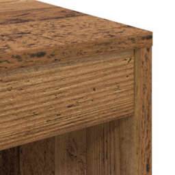Berkfield Rustic Writing Desk Old Wood Finish Wood 80 X 40 X 76 Cm - thumbnail 7