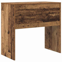 Berkfield Rustic Writing Desk Old Wood Finish Wood 80 X 40 X 76 Cm - thumbnail 6