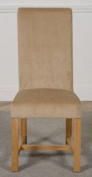 That's Furniture Washington Beige Fabric Dining Chairs For Dining Room Or Kitchen - thumbnail 2