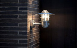 Nordlux Agger Outdoor Galvanized Steel Wall Light Coastal/marine Safe Silver,mains - thumbnail 2