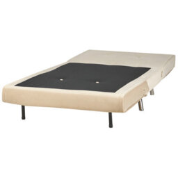 Beliani Single Sofa Bed Farris Velvet Sand Beige - thumbnail 7