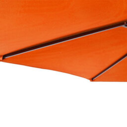 Berkfield Garden Parasol With Steel Pole Terracotta 225X225X212 Cm - thumbnail 8
