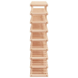 Vidaxl Wine Rack For 72 Bottles 90.5X23X90.5 Cm Solid Wood Pine - thumbnail 4
