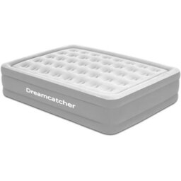 Dreamcatcher Premium Blow Up Inflatable Double Air Bed Mattress With Built In Pump 205 X 150 X 50Cm Storage Bag Included