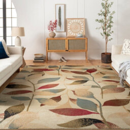 Livabliss Riley-Modern Beige Green Brown Graphic Living Dining Bedroom Rug 200 X 290 Cm Easy Care, Non Shedding - thumbnail 7