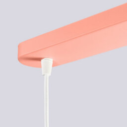Sollux Lighting Halo Aluminum/glass Peach 3 Lights Modern Pendant Lamps - thumbnail 8