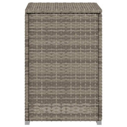 Vidaxl Propane Tank Cover Table Grey 40X40X60 Cm Poly Rattan - thumbnail 6