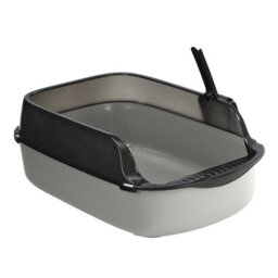 Thehotsale Grey Large Anti-Splashing Detachable Cat Litter Box - thumbnail 6