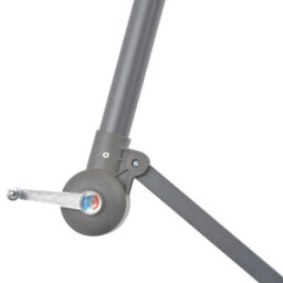 Walplus Cantilever Garden Parasol With Aluminium Pole 300 Cm Anthracite - thumbnail 6