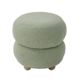 Green Footstool Ottoman Stool Pouffe Seat Vanity Dressing Table Stool - thumbnail 5