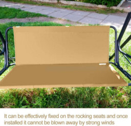 Garden Swing Cover (138 X 50 Cm), Beige - thumbnail 4