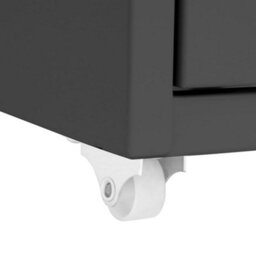 Berkfield Mobile File Cabinet Anthracite 28X41X109 Cm Metal - thumbnail 7