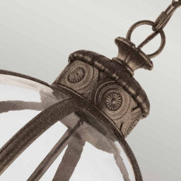 Luminosa Lighting Elstead Adams 4 Light Ceiling Chandelier Pendant Light British Bronze, E14 - thumbnail 4