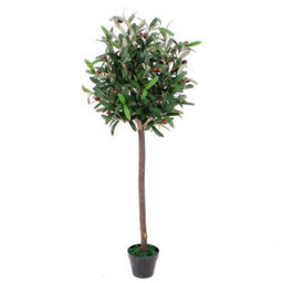 Leaf Artificial Olive Tree 120Cm Fruit Tree