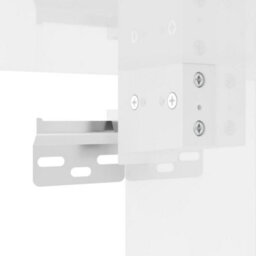 Berkfield Elegant Wall-Mounted Bedside Cabinets 2 Pcs High Gloss White 41.5X36X28Cm - thumbnail 9