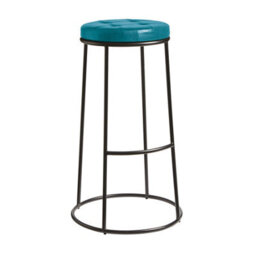 Ducat 75 - Black Metal Frame - Vintage Teal Seat