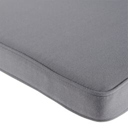 GoodHome Tiga Steel Grey Outdoor Rectangular High Back Seat Cushion - thumbnail 4