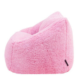 icon Kids Teddy Bear Armchair Bean Bag Pink Childrens Bean Bags Set Of 2 - thumbnail 6