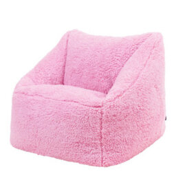 icon Kids Teddy Bear Armchair Bean Bag Pink Childrens Bean Bags Set Of 2 - thumbnail 4