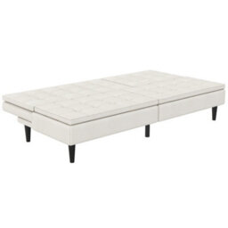 Dorel Maine Futon 2 Seaters In Cream Corduroy - thumbnail 6