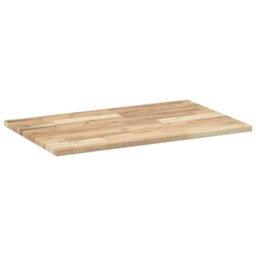 Berkfield Desk Top Untreated 100X50X2 Cm Solid Wood Acacia - thumbnail 6