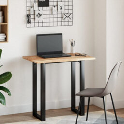 Berkfield Desk Top Untreated 100X50X2 Cm Solid Wood Acacia - thumbnail 2