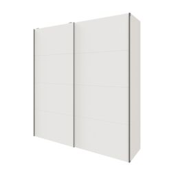 GoodHome Atomia White Particle Board Sliding Wardrobe (H)2250mm (W)2000mm (D)655mm - thumbnail 2