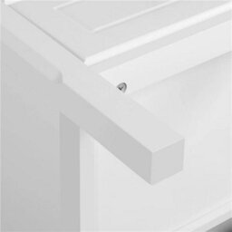 1 White 3-Drawer Bedside Table With Charging Station,modern Nightstand End Table,white - thumbnail 6