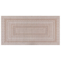 Beliani Rug Baglar White 80 X 150 Cm Jute - thumbnail 1