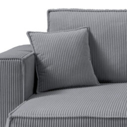 Artemis Home Hanna Reversible Corner Sofa With Sofa Bed - Dark Grey - thumbnail 6