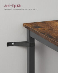 Songmics Table Square Tall Table Heavy-Duty Steel Frame, Easy Assembly Kitchen Living Room - Stools Not Included - thumbnail 6
