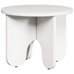 Berkfield Coffee Table 2 Pcs White Solid Pine Wood - thumbnail 6