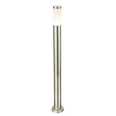 Luminosa Lighting Luminosa Boston Led Outdoor Bollard Stainless Steel Ip44 1X E27 3000K - image 1