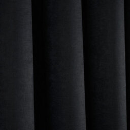 Fusion Strata Black Triple-Woven Dimout Eyelet Curtains - thumbnail 4