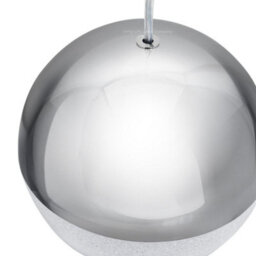 Long Life Lamps Company Led Ceiling Chrome Glass Globe Pendant Light Cct Natural Cool Warm White H3108 - thumbnail 5