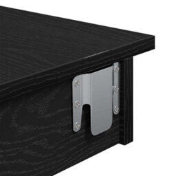 Walplus Wall Bar Table Black Oak 102 X 55 X 103.5 Cm Engineered Wood - thumbnail 8
