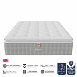 Millbrook Natural Luxury 11,000 Pillowtop Mattress, Medium Tension, Small Double - thumbnail 3