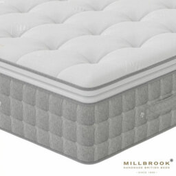 Millbrook Natural Luxury 11,000 Pillowtop Mattress, Medium Tension, Small Double
