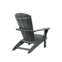 Modern Adirondack Chair - All-Weather Hdpe Recycled Plastic Outdoor Seat - thumbnail 4