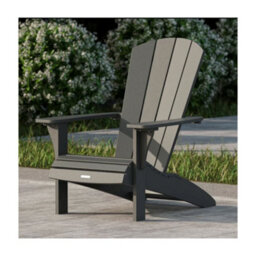 Modern Adirondack Chair - All-Weather Hdpe Recycled Plastic Outdoor Seat - thumbnail 6