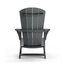 Modern Adirondack Chair - All-Weather Hdpe Recycled Plastic Outdoor Seat - thumbnail 7